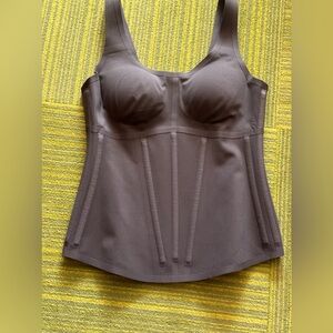 Honeylove black corset tank size M GUC